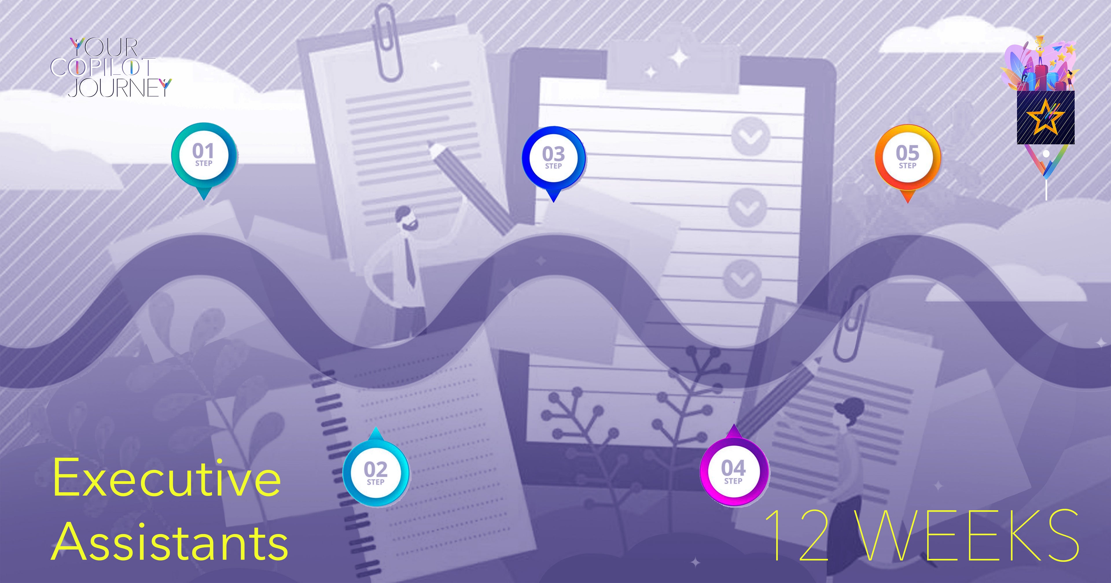 12-week Copilot Journey for Executive Assistants