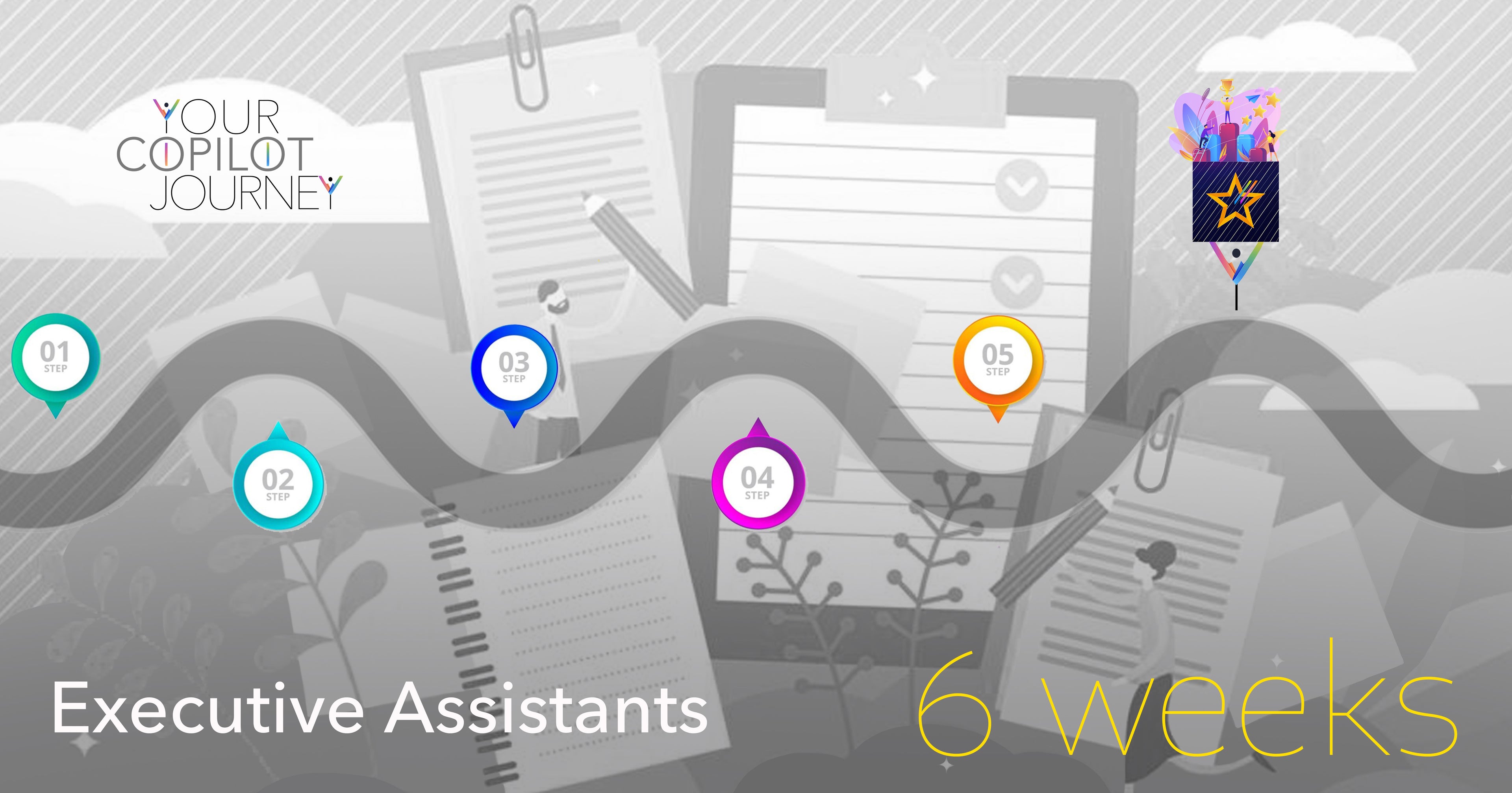 6-week Copilot Journey for Executive Assistants